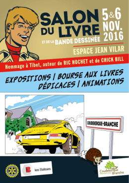 Programme salon du livre et de la BD 2016 - Coudekerque