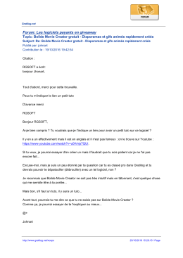 Forum: Les logiciels payants en giveaway