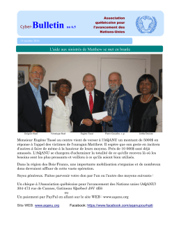 Cyber-Bulletin no 6.5