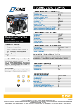 TECHNIC 20000TE AVR C