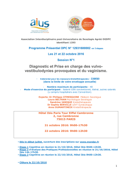 Voir la fiche descriptive du DPC