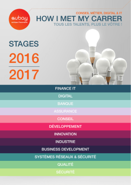 stages - Aubay