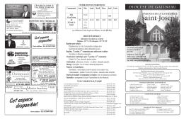 Lire la suite... - Paroisse de la cath&eacute;drale Saint