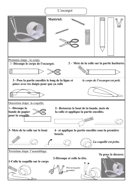 L`escargot Mat&eacute;riel - Informatique en classe