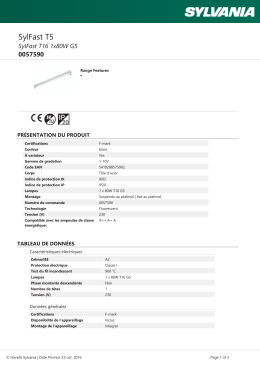 SylFast T16 1x80W G5