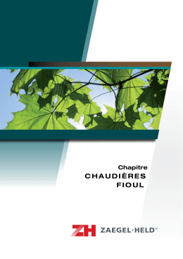 Chaudi&egrave;res fioul T&Eacute;L&Eacute;CHARGER