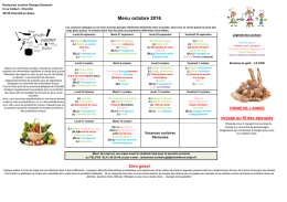 Téléchargez les menus du mois d`octobre - Chemillé-en