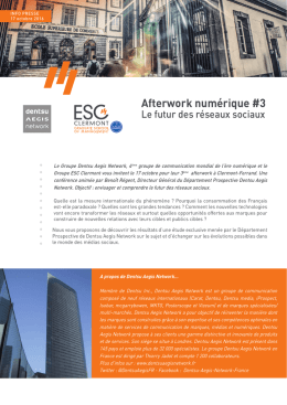 Afterwork num&eacute;rique #3