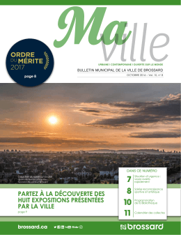 Bulletin municipal Ma Ville Octobre