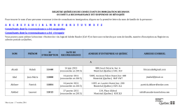 Registre qu&eacute;b&eacute;cois des consultants en immigration