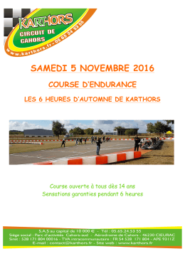 samedi 5 novembre 2016