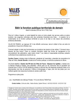 CP 2b-RDV 8nov - Villes de France