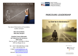 parcours leadership