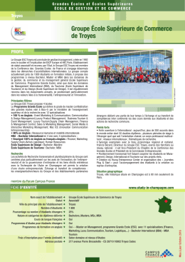 Groupe École Supérieure de Commerce de