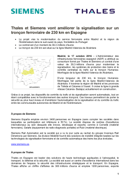 Madrid y Valencia, a 95 minutos, gracias a las tecnologías