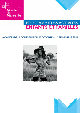 Télécharger le programme - Living Marseille