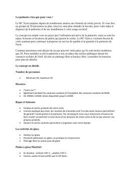 informations utiles &ndash; soirees priv&eacute;es 2016-2017