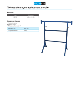 Fiches Materiel Chantier 2014.indd
