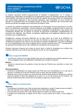 Flash Update 5 - HumanitarianResponse