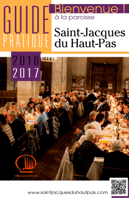 Téléchargez le Guide Pratique - Paroisse Saint-Jacques du Haut-Pas