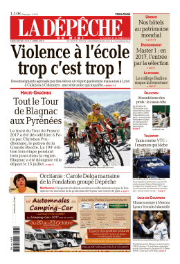 Voir la Une
