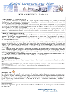 Téléchargez la dernière note aux habitants.