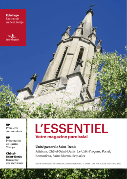Lien vers notre derni&egrave;re &eacute;dition