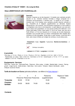 Version imprimable - Gîtes de France Aube