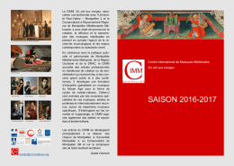 saison 2016-2017 - Université Paul Valéry