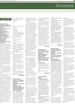 Annonces - Les &eacute;co