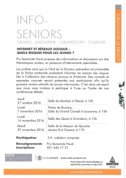 Conférences débats