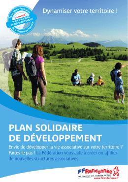 plan solidaire de développement - Fédération Française de la