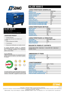 ALIZE 6000 E