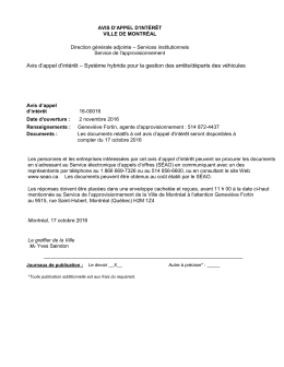 Avis appel d`int&eacute;r&ecirc;t 16