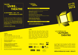 Téléchargez le programme - Journées de Lyon des Auteurs de