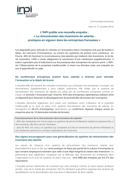 T&eacute;l&eacute;charger le communiqu&eacute; de presse