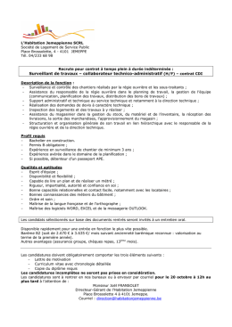 Télécharger ici le document d`informations