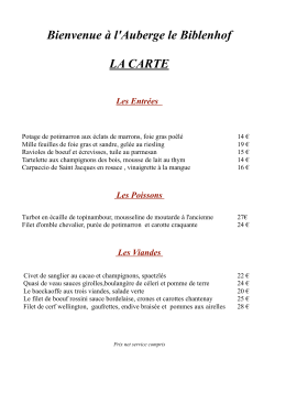 cuisine gastronomique