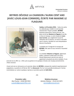Télécharger le communiqué