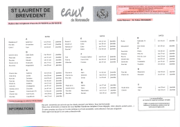 de f\{orrar andie - Mairie de ST LAURENT DE BREVEDENT