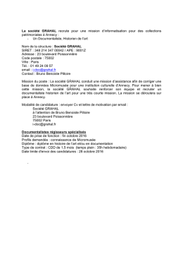 Télécharger l`offre d`emploi