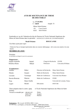 Soutenance de th&egrave;se Orianne Houecande