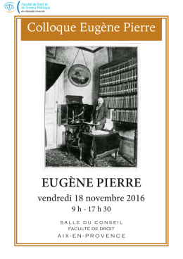 eug&egrave;ne pierre - AFDC droit constitutionnel