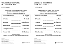 Un tour de bandit F. Suppé **************** 1er suite