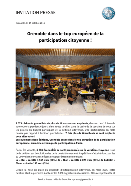 Grenoble dans le top europ&eacute;en de la