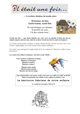 soirée contes 2016