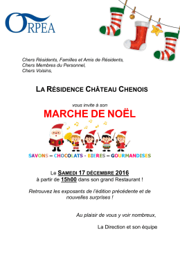 marche de noël