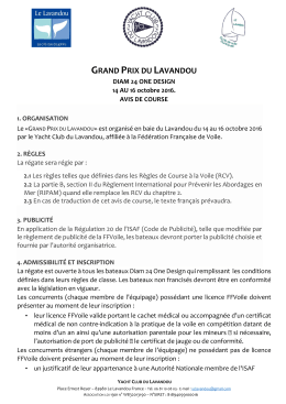 grand prix du lavandou