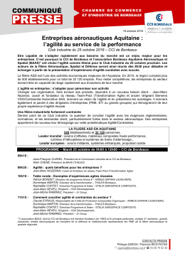presse - CCI de Bordeaux