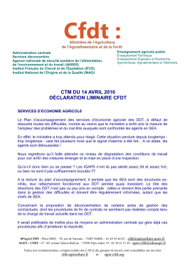 SPAgri-CFDT